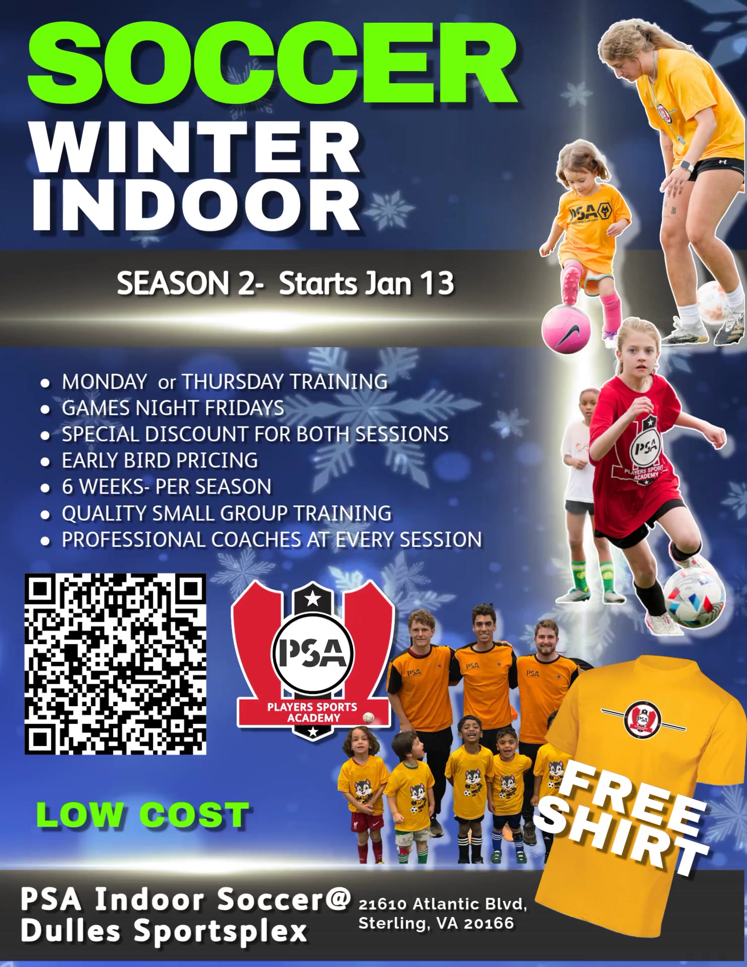 New indoor Soccer