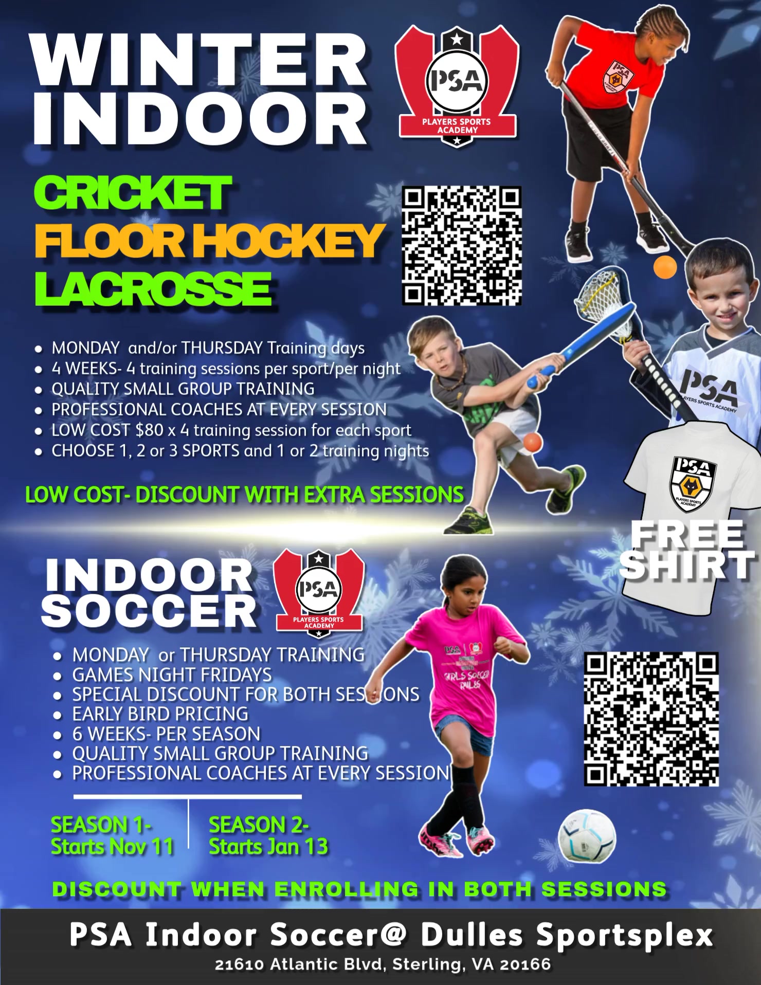 Winter indoor flyer 2024