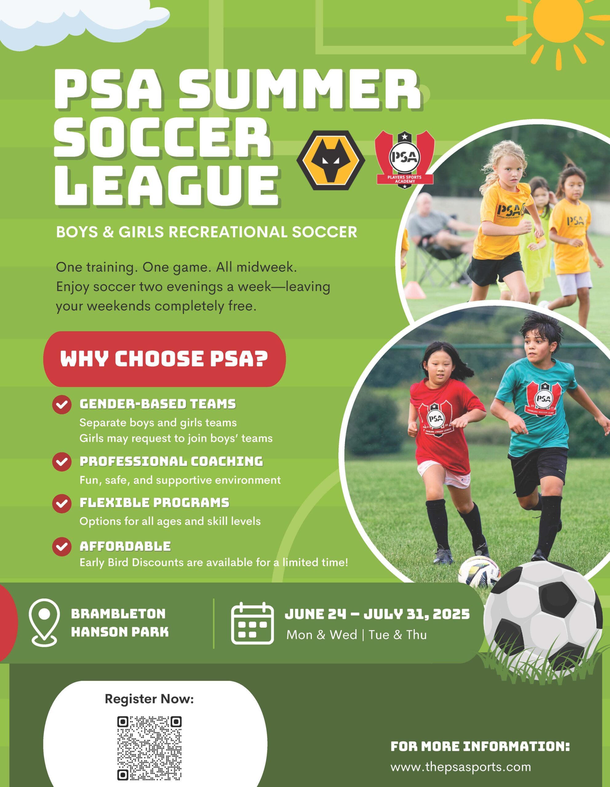 PSA Summer Soccer League